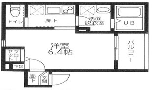 MELDIA西新井の物件間取画像